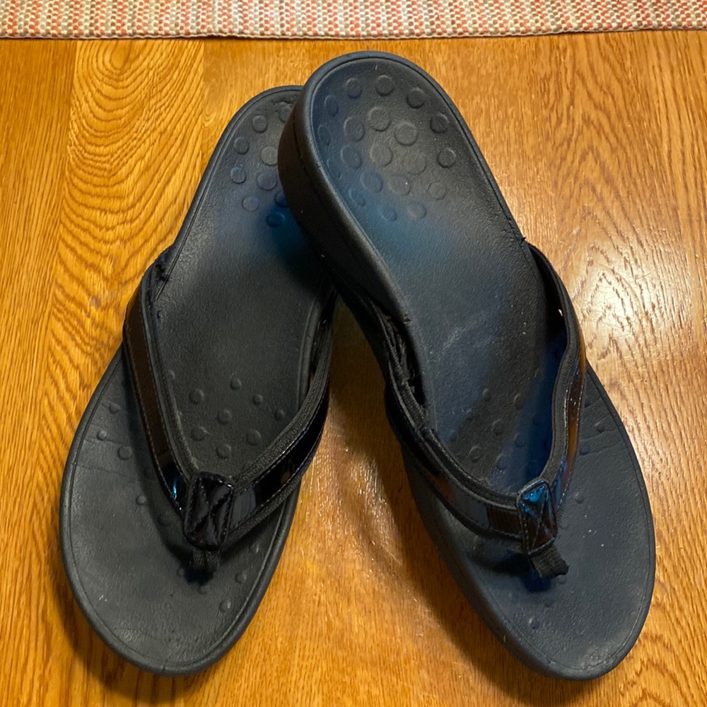 Vionic sz10 Black Women's Flip Flop Sandals